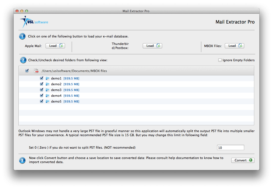 exporting mbox to outlook