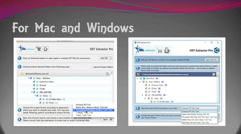 How to import ost to apple mail